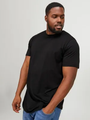 Svart Plus Size T-shirt Jack & Jones
