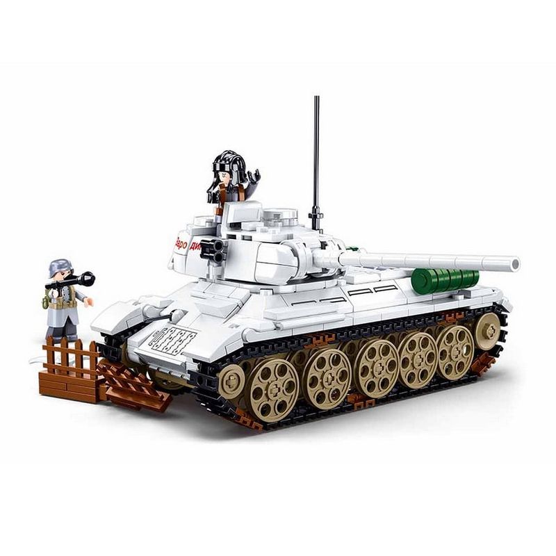 (Battle of Budapest)-tank (white) - Sluban - M38-B0978