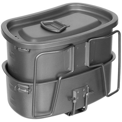 Mess kit - titanium - 3 parts