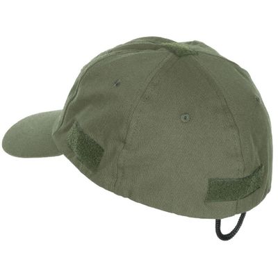 Oliven hætte med velcro