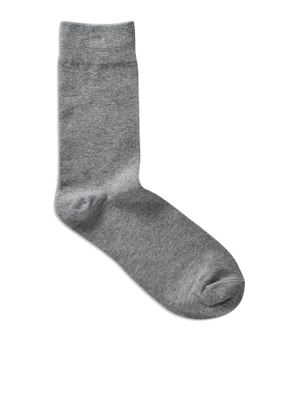 Ljusgrå strumpor – 5-pack Herr