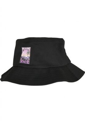 Miami Vice Print Bucket Hat
