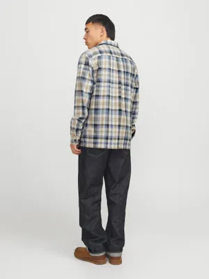 Rutig overshirt herr
