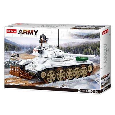 (Battle of Budapest)-tank (white) - Sluban - M38-B0978