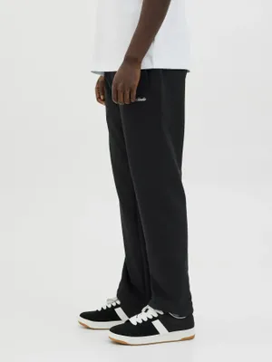 Svarta joggingbyxor herr – relaxed fit