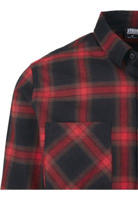 Checkered flannel shirt
