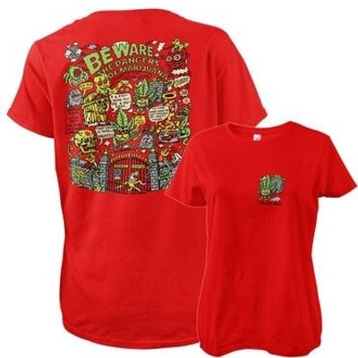 Killer Acid - Stoner Graveyard Girly Tee