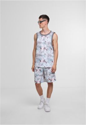 Shorts med dragsko justv Rhyse Water – grå
