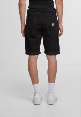 Jeansshorts i svart denim – just rhyse