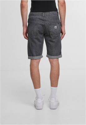 Jeansshorts i mörkgrå denim – just rhyse