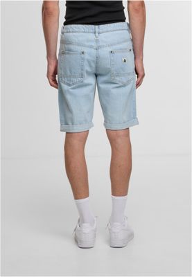 Jeansshorts i ljusblå denim – just rhyse