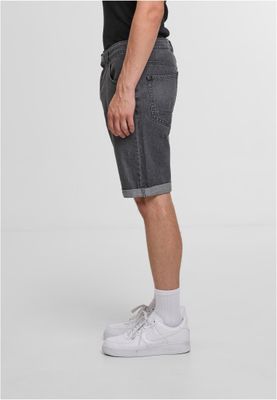 Jeansshorts i mörkgrå denim – just rhyse