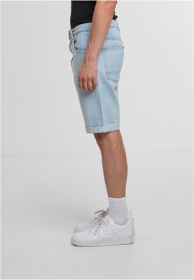 Jeansshorts i ljusblå denim – just rhyse