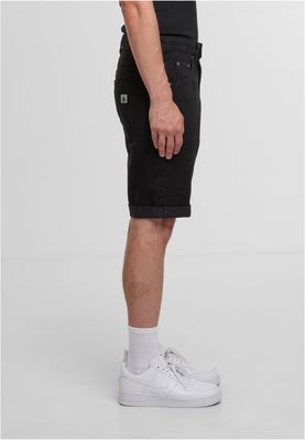 Jeansshorts i svart denim – just rhyse