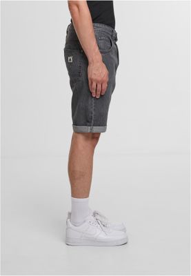 Jeansshorts i mörkgrå denim – just rhyse