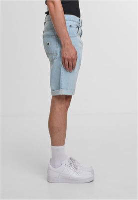 Jeansshorts i ljusblå denim – just rhyse