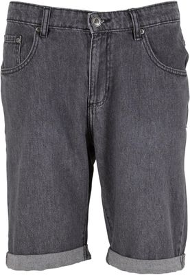 Jeansshorts i mörkgrå denim – just rhyse