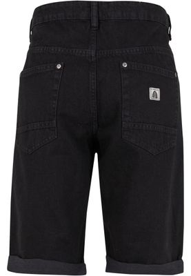 Jeansshorts i svart denim – just rhyse