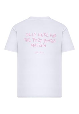 T-shirt för dam i bomullsjersey – vit