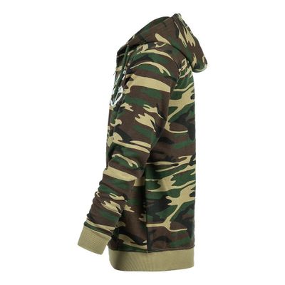 Hoodie met rits Allied Star-Punisher camo