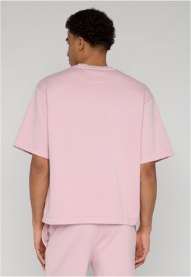 T-shirt för herr i bomullsfrotté – palerose