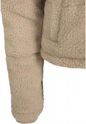 Short teddy jacket lady
