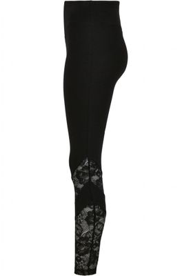 Highwaist Lace Inset Leggings
