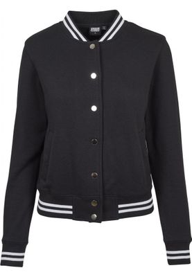 Black college jacket lady