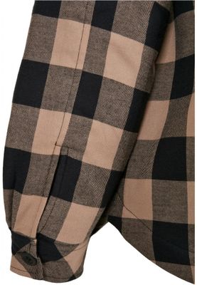 Ladies Flanell Padded Overshirt