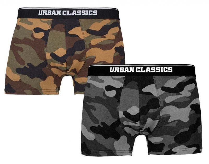 2-Pack Camo Boxer darkcamo and woodcamo
