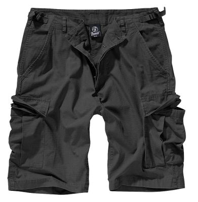 Ripstop cargo shorts men black