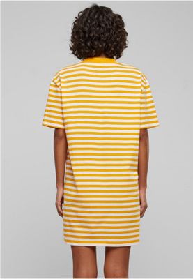 Women's striped oversize t-shirt dress