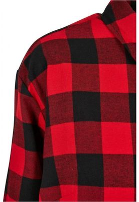Oversize flannel dress - ladies