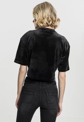 Short top in velvet pond