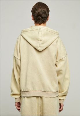 Heavy Sand Washed 90's Zip Hoody