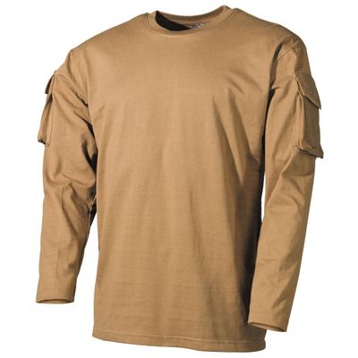 US long sleeve with sleeve pockets