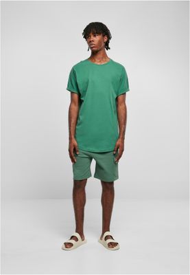 Long Shaped Turnup Tee Leaf