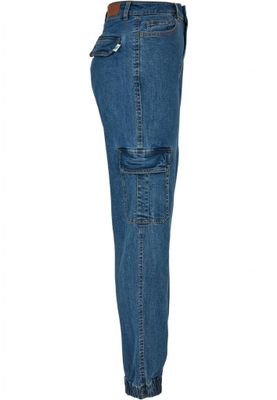 Ladies Organic Stretch Denim Cargo Pants