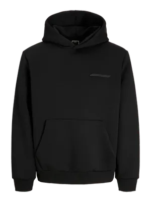 Avslappnad Hoodie Med Långa Ärmar