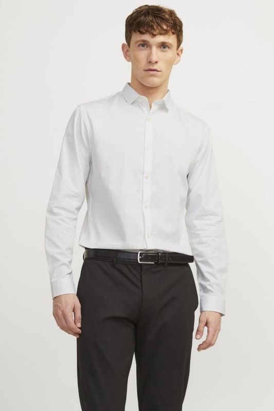 White shirt mens slim fit
