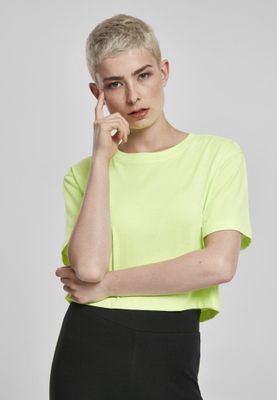 Short lime t-shirt oversize ladies