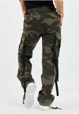 M-65 women's cargo pants in dark camo