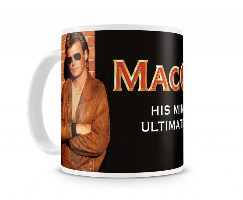 MacGyver coffee mug
