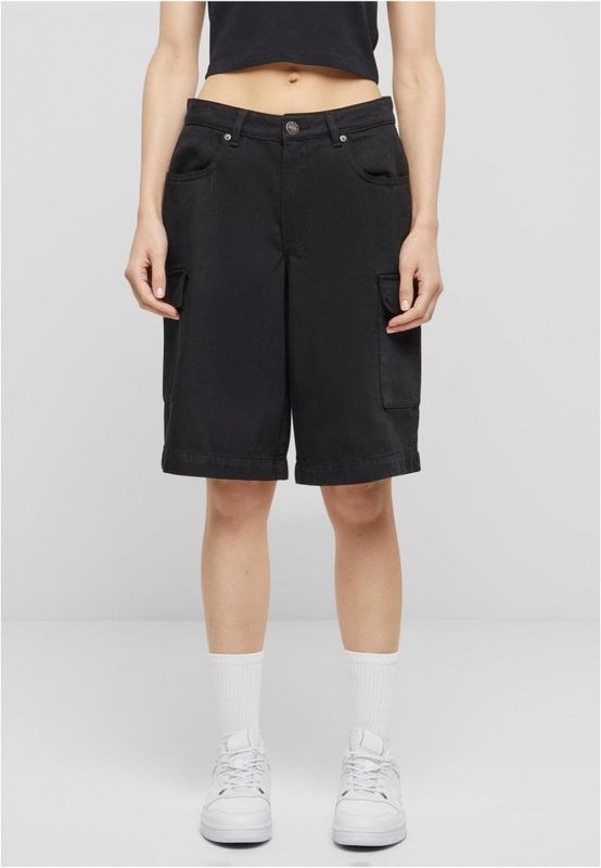 Cargo bermuda shorts - women's