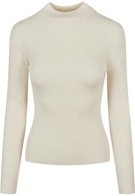 Ladies Rib Knit Turtelneck Sweater