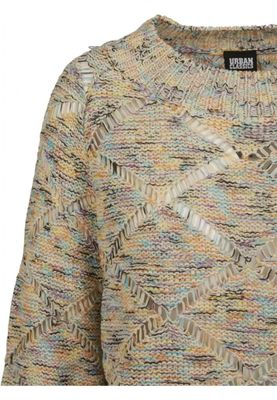 Sweatshirt med mönster dam