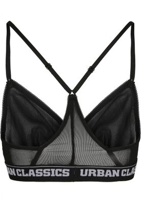 Ladies Triangle Tech Mesh Logo Bra