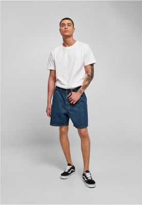 Organic Denim Bermuda Shorts