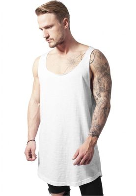 Lång Loose Tank Linne