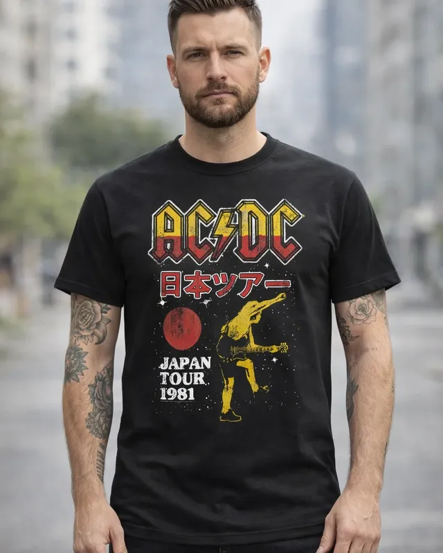 AC/DC Japan Tour 1981 T-Shirt